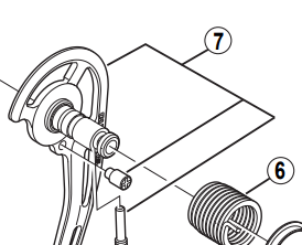 Shimano RD-M662 outer plate assembly GS