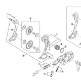 Shimano Spares RD-M662 tension and guide pulley bolt set