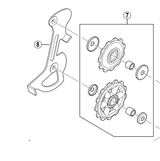 Shimano Spares RD-2300 tension and guide pulley set