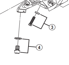 Shimano Spares RD-M980 cable fixing bolt and plate; M6 x 8 mm