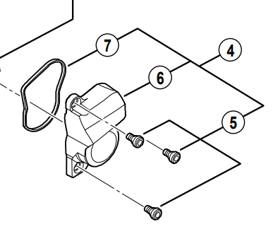 Shimano Spares RD-M820 P-cover packing