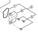 Shimano Spares RD-M820 P-cover packing