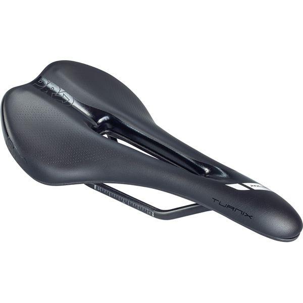 PRO Turnix Women's saddle, carbon rail, 152 mm wide, anatomic fit, black