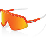 100% Glendale - Neon Orange - HiPER Red Multilayer Mirror Lens