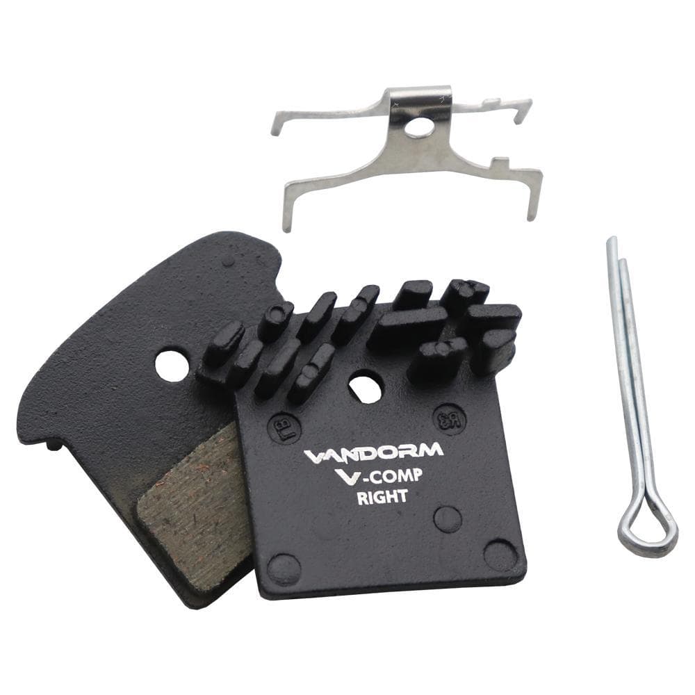 Vandorm Ceramic Cooling Fin Disc Brake Pads - Upgrade for Shimano J02A J03A J03C J04C G01S G02A G03S Deore XT SLX LX XTR