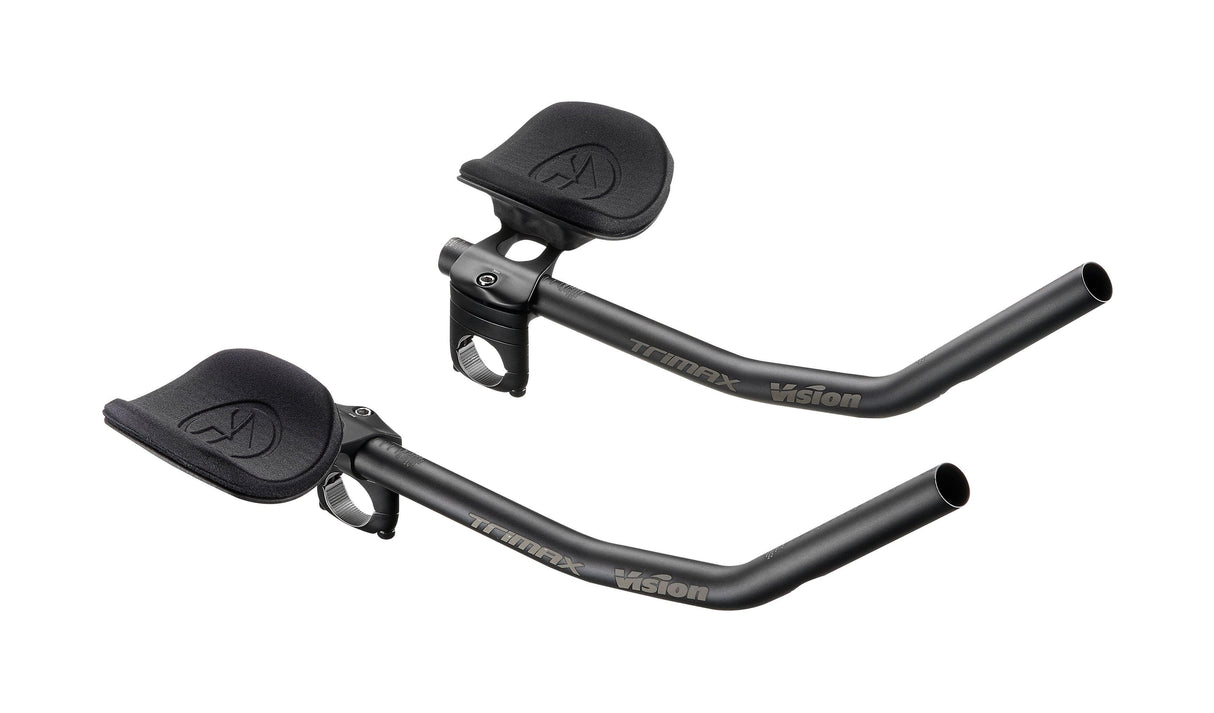 Vision TriMax Adj TT Clip-On Bar (31.8mm, 210-360mm, J-Bend, V20)