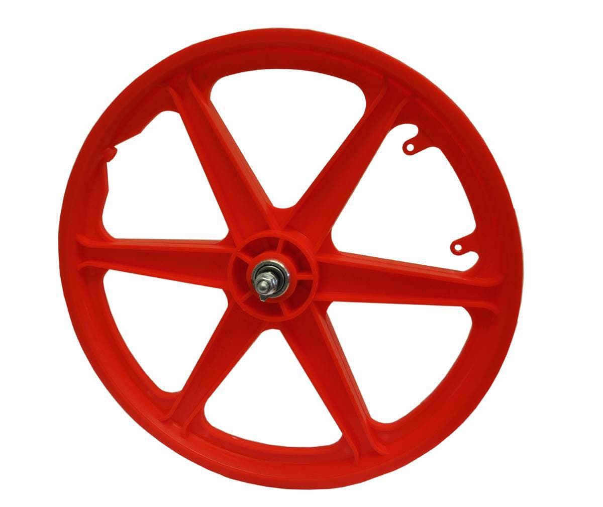 20" Front Straight 6 "RED" BMX 6 Spoke Mag Nylon wheel WH-20A-MX-RF