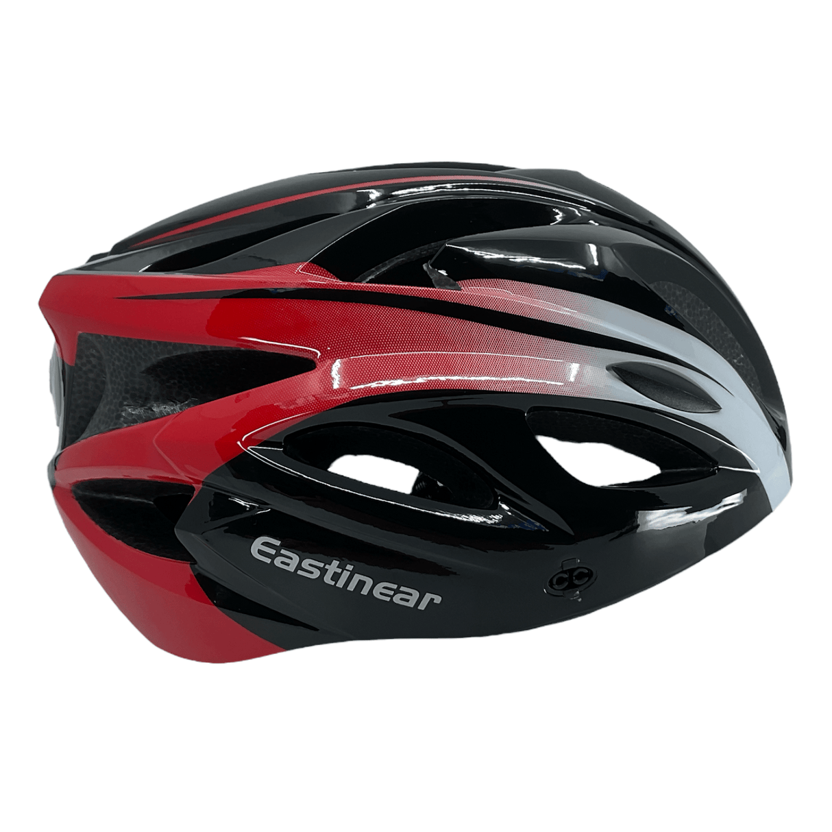 Eastinear Adult Helmet - Black/Red M/L 58-62cm