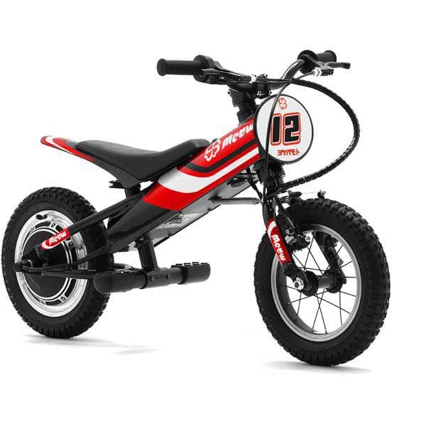 DRC Yotsuba 12 Electric Bike Black w Red/Blue Decal