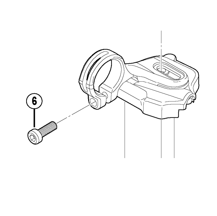 Shimano XTR SL-M980 Clamp Bolt - M5 x 13.5mm - Y6T842000