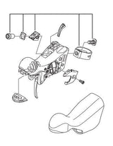 Shimano 105 ST-5700 Right Hand Bracket Unit - Y6TH98070