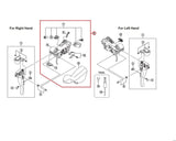 Shimano 105 ST-5700 Right Hand Bracket Unit - Y6TH98070