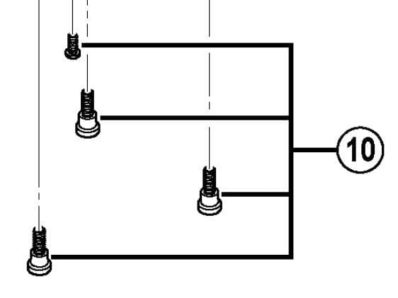 Shimano Deore XT SL-M780 Base Cover Fixing Screw Unit
