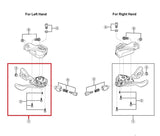 Shimano Spares SL-M780-I left hand shifting lever unit