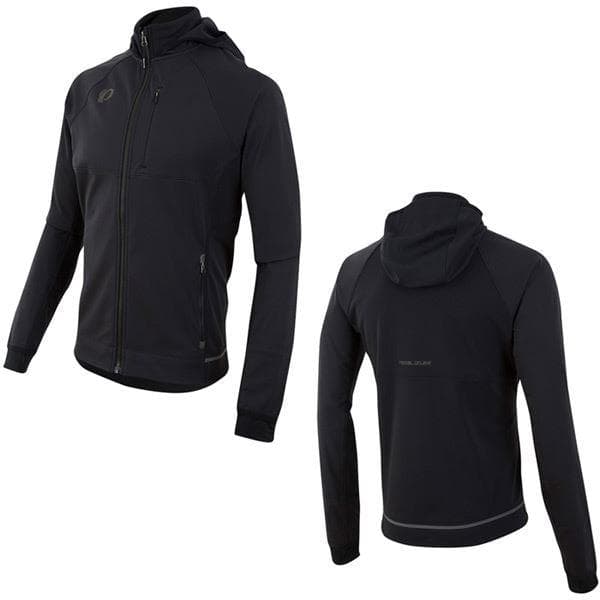 PEARL iZUMi Men's Escape Softshell Hoody, Black, Size XXL