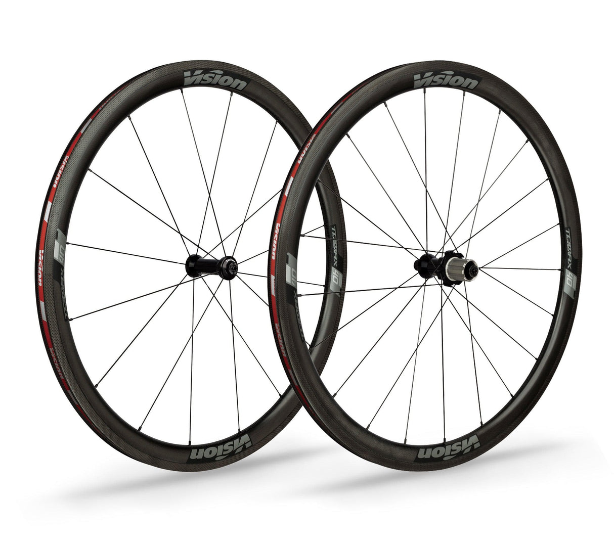 Vision tf-TriMax Carbon 40 Ltd Wheelset (Clincher, SH11, V18)