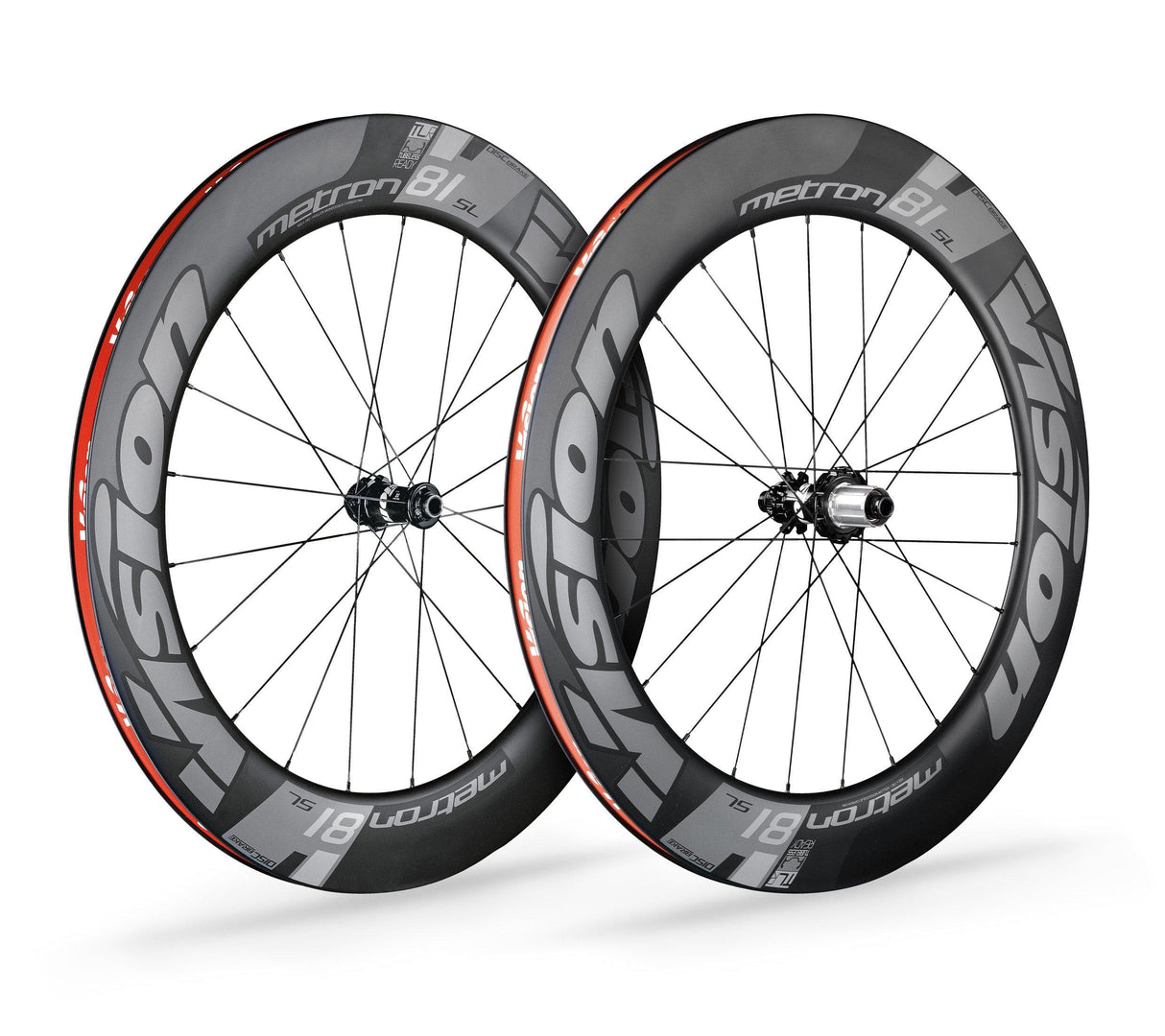 Vision Metron 81 SL Disc Wheelset (Clin TR, CentreLock, SH11, V19)