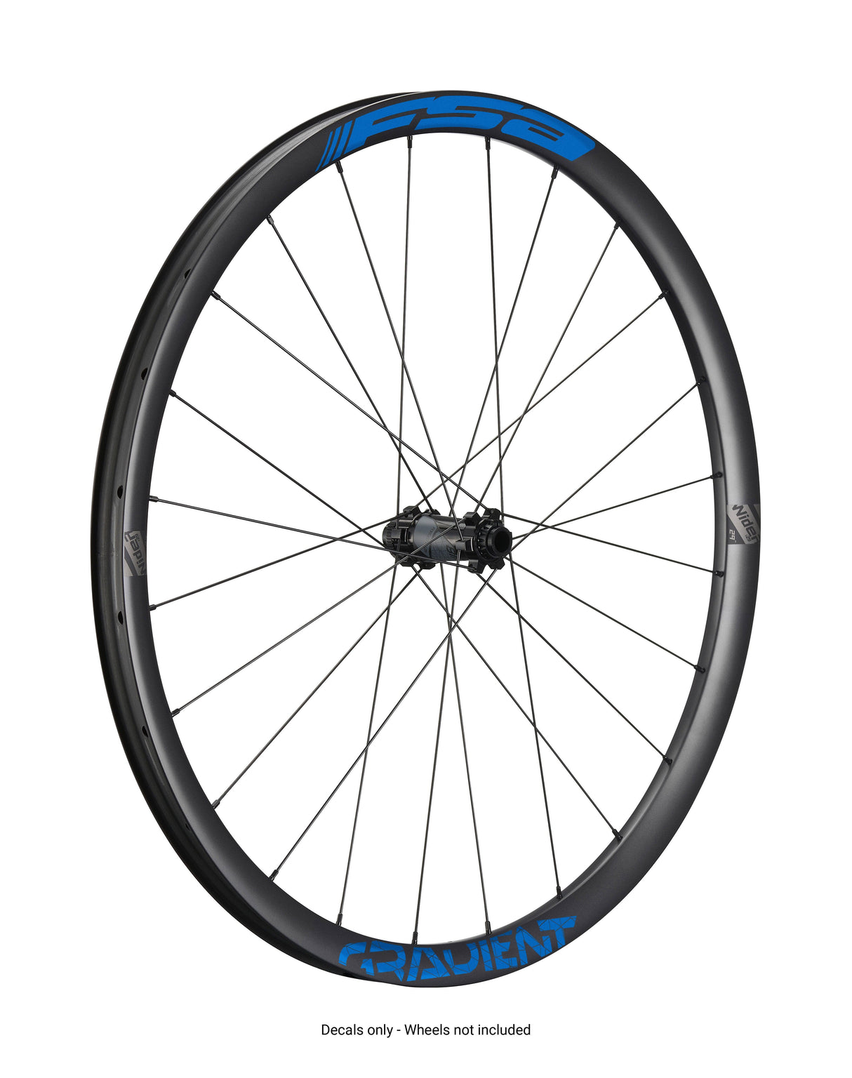 FSA Gradient i29 Wheel Decals Boost (27.5", Blue)