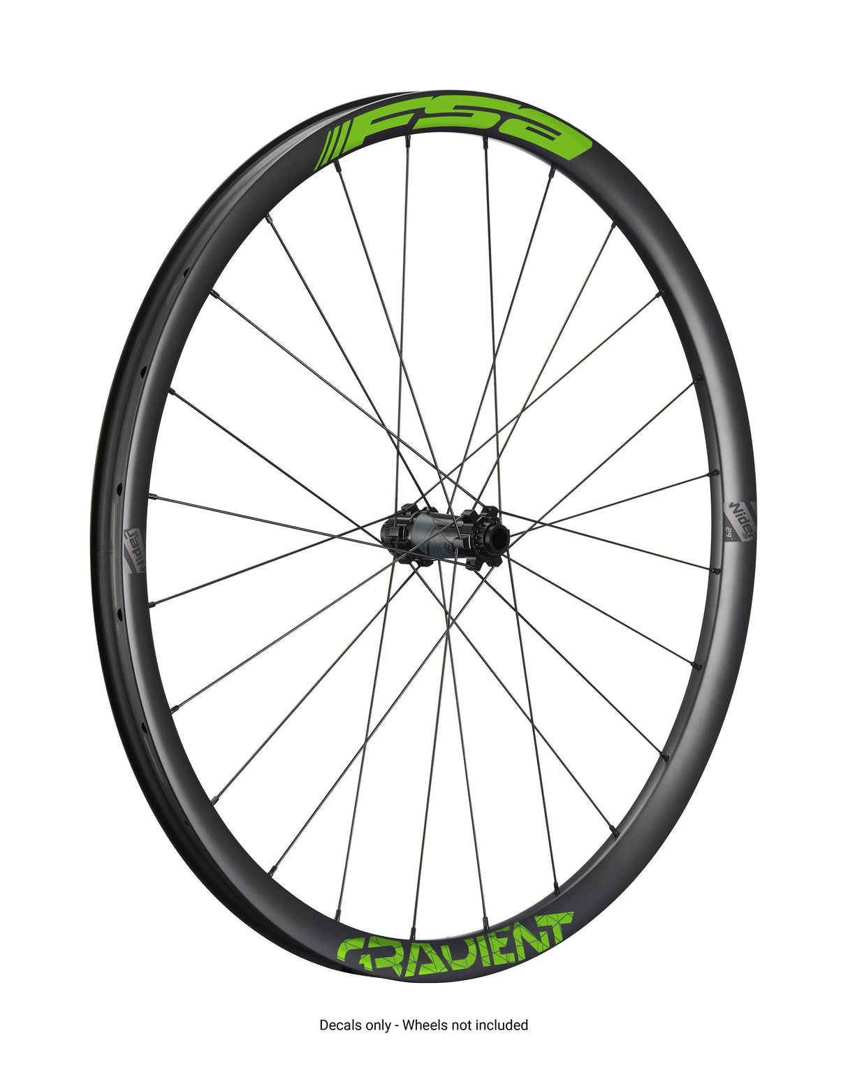 FSA Gradient i29 Wheel Decals Boost (27.5", Green)