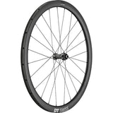 DT Swiss CRC 1100 SPLINE disc brake wheel; carbon tubular 38 x 26 mm; front