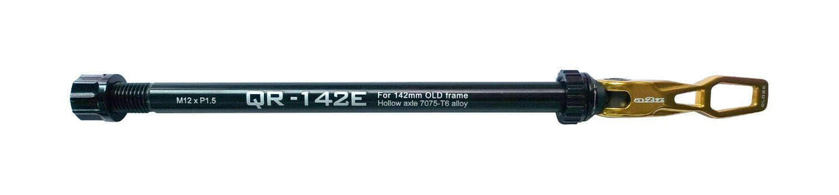 A2Z E-Tru 12mm QR Axle (142mm OLD, Black)