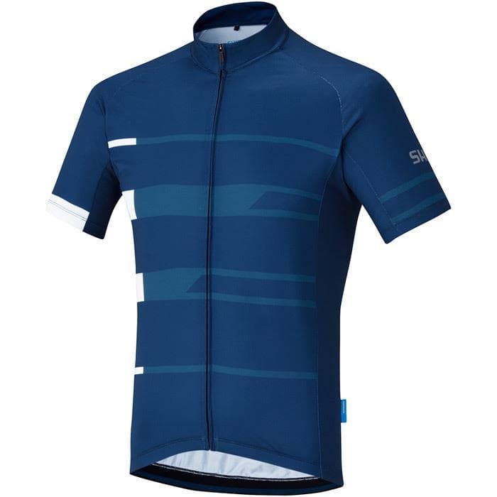 Shimano Men's, Shimano Team Jersey, Navy, Medium