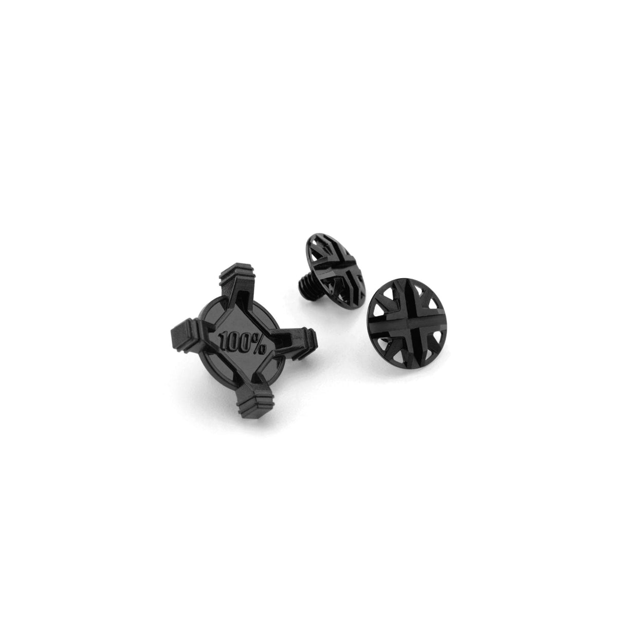 100% Aircraft Visor Screw Kit - Black