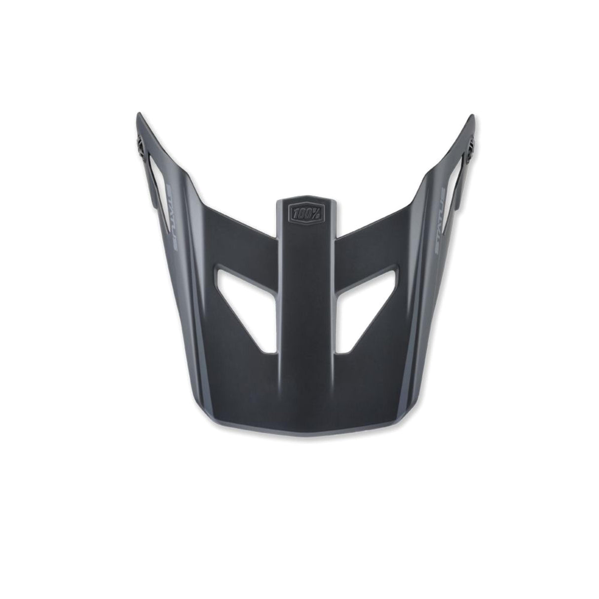 100% Status Replacement Visor - Black Meteor