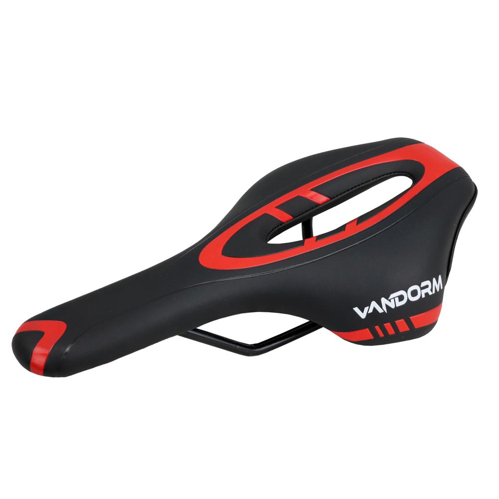 Vandorm Speed Road & Mountain Bike Saddle - Red