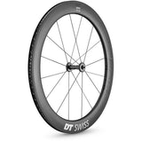 DT Swiss ARC 1400 DICUT wheel; carbon clincher 62 x 17 mm rim; front