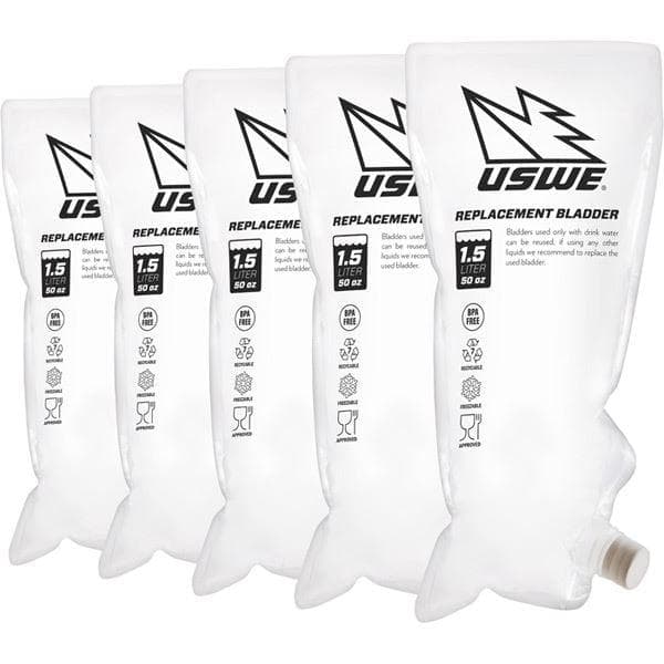 USWE Action Packs 5-Pack of Refills 1.5L Disposable Bladders