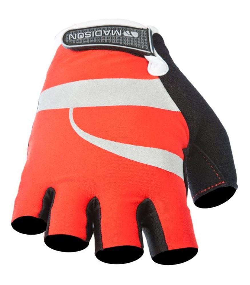 Madison Echelon Mens Mitts Red / White X LARGE