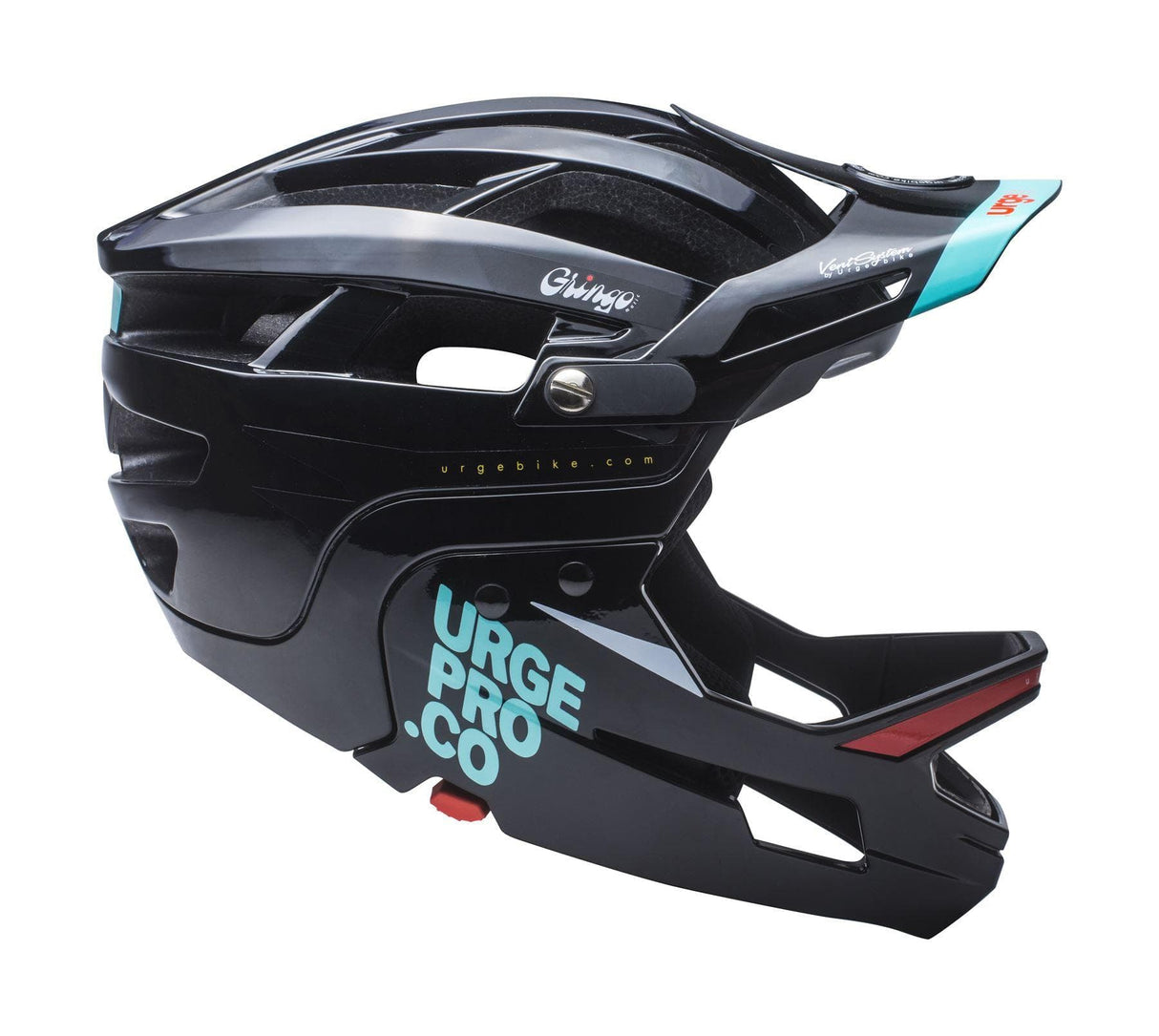 Urge Gringo de la Sierra Full Face Helmet (Black, L/XL, 58-60cm)