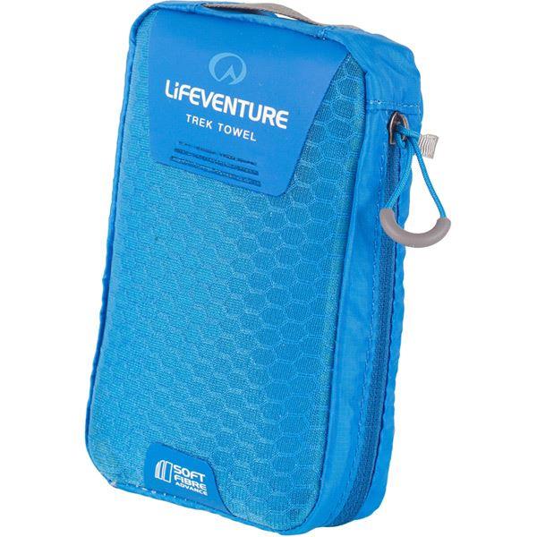 Lifeventure SoftFibre Trek Towel - Large - Blue