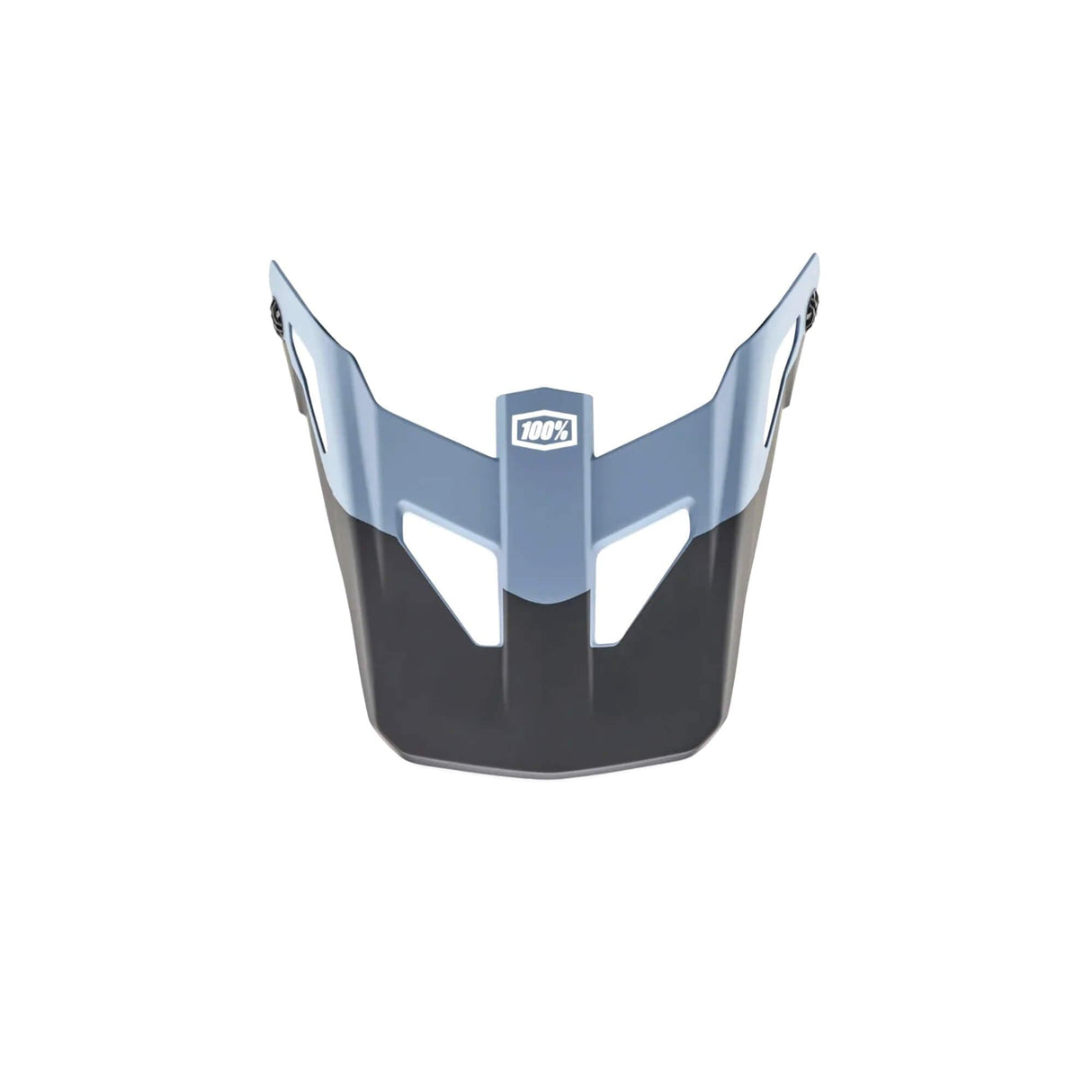 100% Status Youth Replacement Visor Drop / Steel Blue