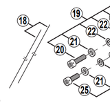 Shimano Spares BR-M755 wires pair