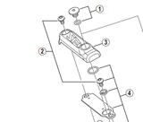 Shimano Spares BL-M640 right hand lid