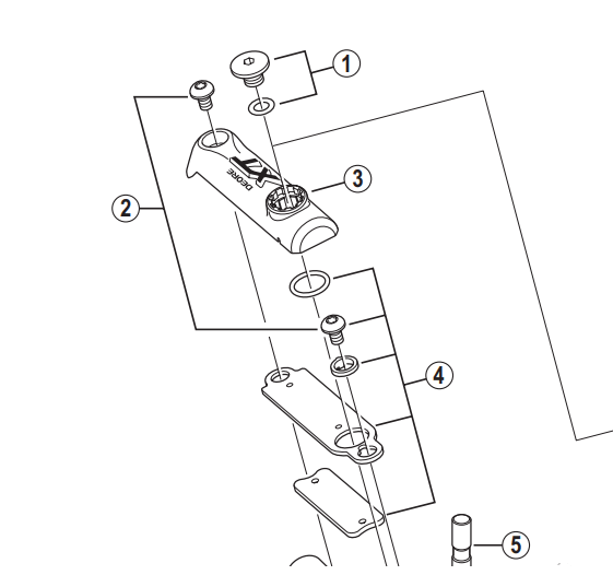 Shimano Spares BL-M785 separator unit