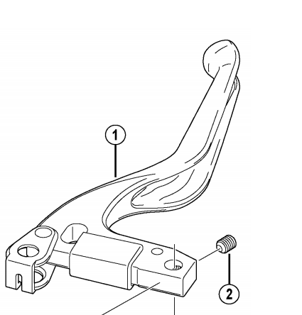 Shimano BL-T780-S brake lever unit