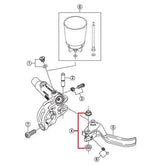 Shimano Spares BL-M820 lever axle bush A and B