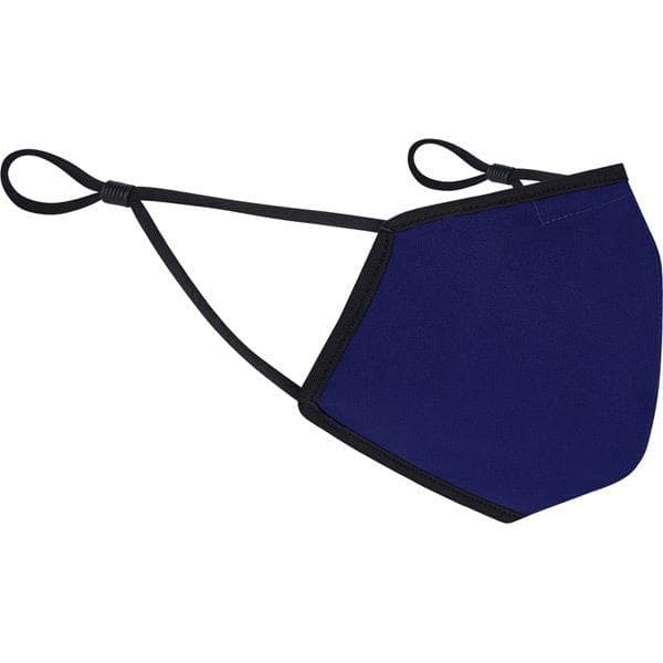 Madison Element reusable face covering; plain royal blue