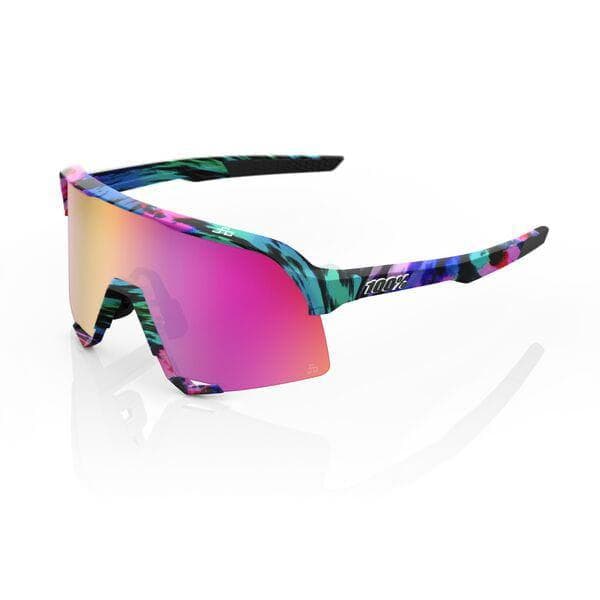 100% S3 - Peter Sagan LE Soft Tact Tie Dye - Purple Multilayer Mirror Lens