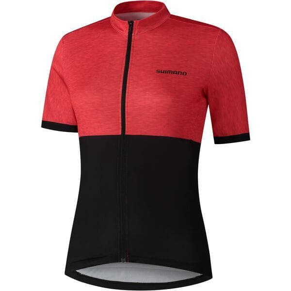 Shimano Clothing Women's Element Jersey; Tea Berry; Size XL