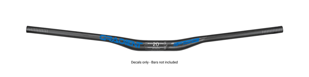 FSA Gradient Handlebar Decals (Blue)