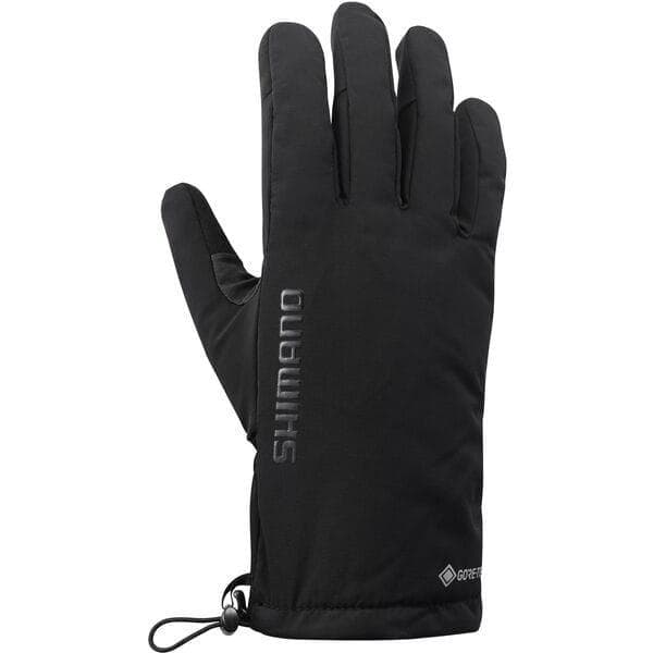 Shimano Clothing Unisex GORE-TEX&reg; GRIP PRIMALOFT&reg; Gloves; Black; Size M