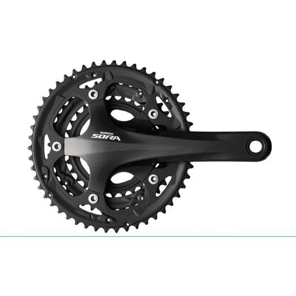 Shimano FC-R3030 Sora 9-Speed, 50 / 39 / 30, Triple - Grey