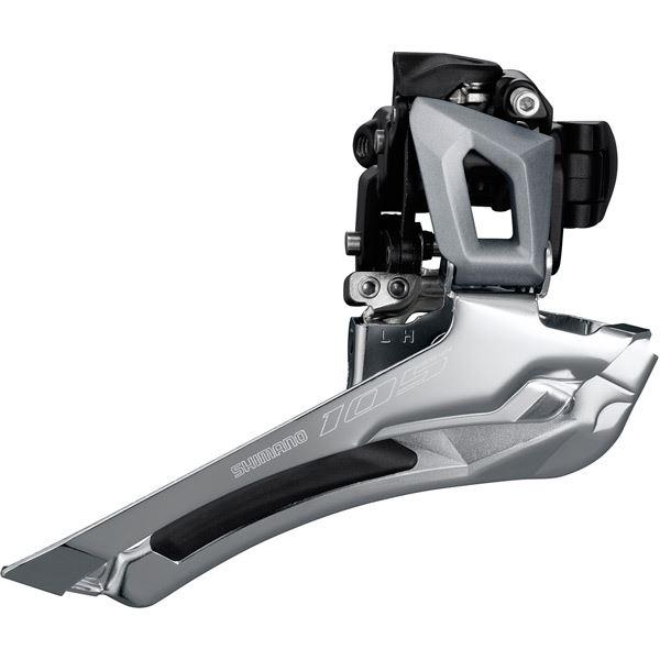 Shimano 105 FD-R7000 105 11-speed toggle front derailleur; double 34.9 mm; silver