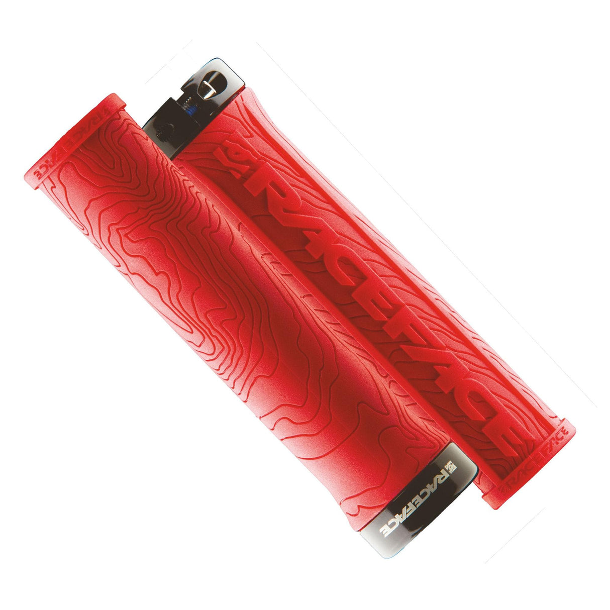 Race Face Half Nelson Lock On Grips Red