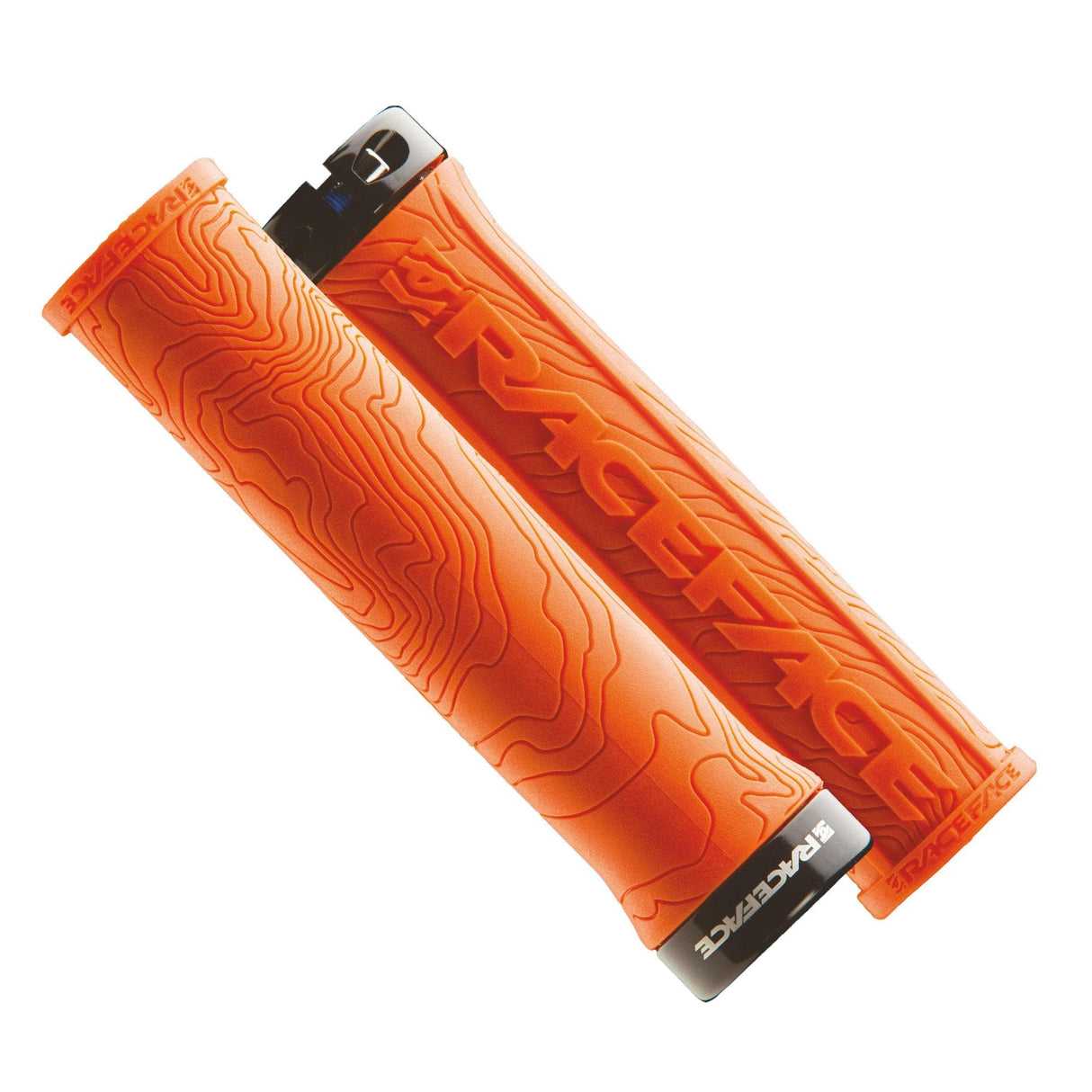 Race Face Half Nelson Lock On Grips Orange