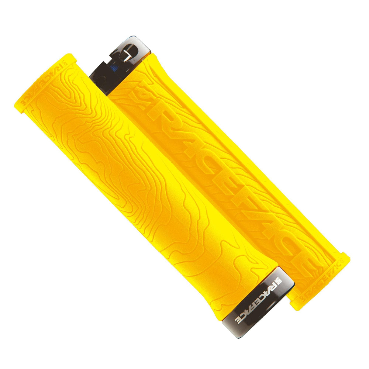 Race Face Half Nelson Lock On Grips Yellow